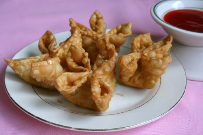 A11. Crab Meat Rangoons (4) Image