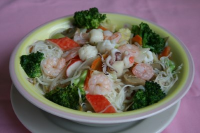 V09. Seafood Rice Noodle Soup Image
