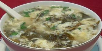 Egg Drop Soup with Beef Image