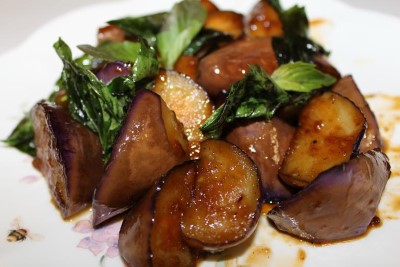 Thai Basil Eggplant Image