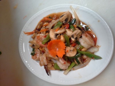 D5. Cashew Nuts with Mushrooms Image