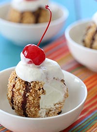 Fried Ice Cream Image