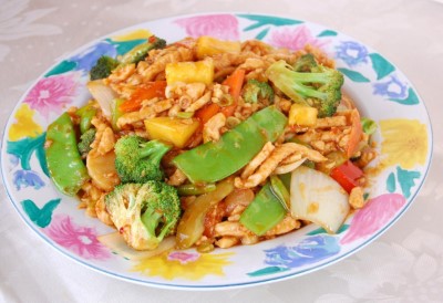 C4. Mango Chicken 芒果雞 Image