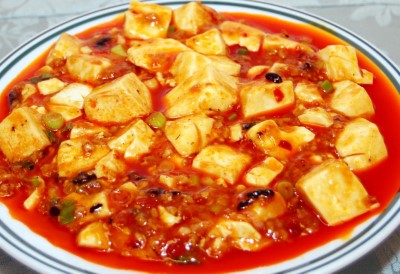 V16. Ma Po Tofu with Ground Pork 麻婆豆腐 Image