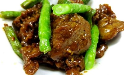 String Beans with Beef or Pork Image
