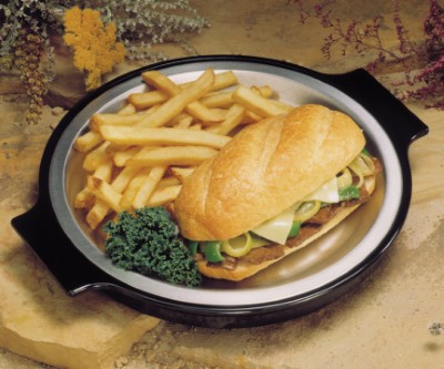"Pioneer" 5oz Philly Cheese Steak Sandwich Image