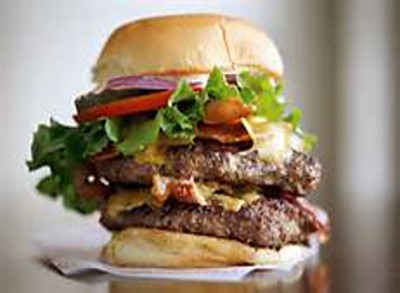 jerk burger Image