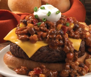 chili cheese burger Image