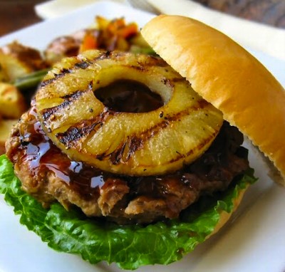 hawaiian burger Image