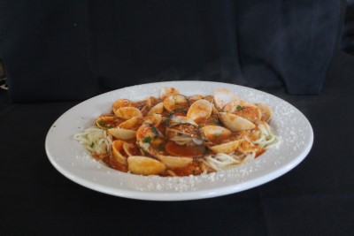 Spaghetti With Clam Sauce Image