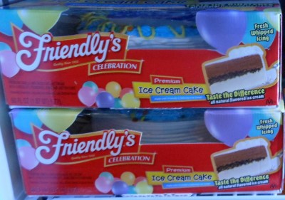 Celebration Ice Cream Cake Image