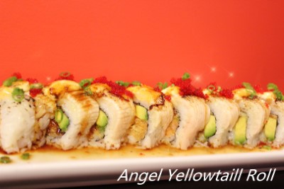 Angel Yellowtail Roll Image