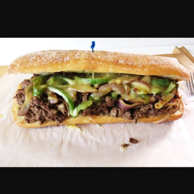 Philly Cheese Steak Sandwich Image