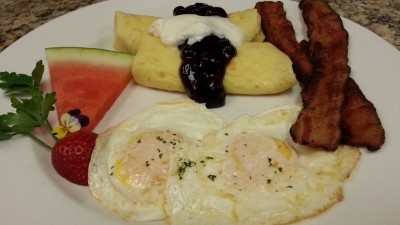 Blueberry Blintzes Image