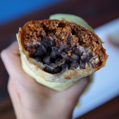 Chorizo and egg Burrito Image