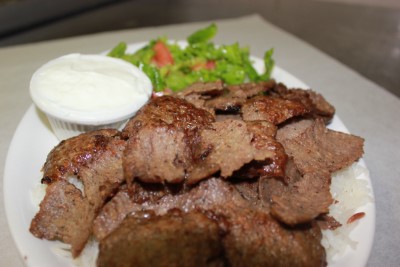 Beef & Lamb Doner Kebab Plate Image