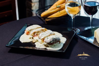 Stuffed Mozzarella Bread Image