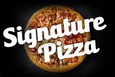 Signature Pizza Image
