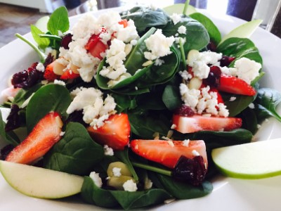 Spinach Strawberry Salad Image