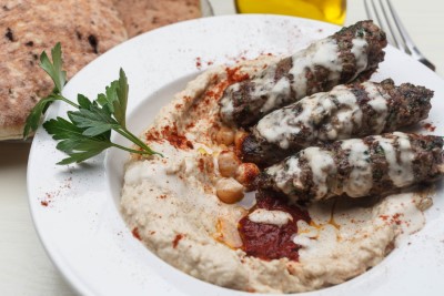 Hummus Kebob Image