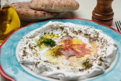 Lebaneh Goat Cheese Platter Image
