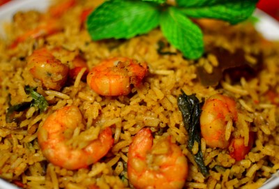 R7 Shrimp Biryani Image