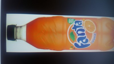 bottle of fanta orange soda Image