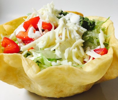 Shredded chicken taco Salad Image