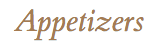 Appetizers Image