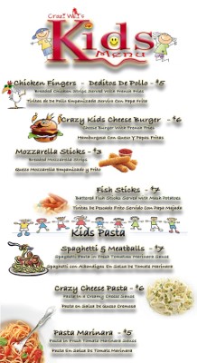 Kids Menu Image