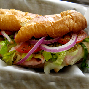 2) Ham, Salami, & Provolone Image