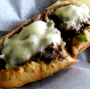 9) Philly Cheese Steak: ''The Works'' Image