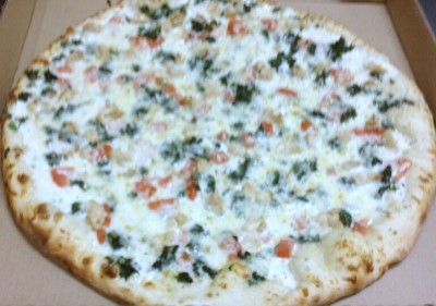 Chicken Alfredo Pizza Image