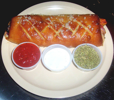 Chicken Veggie Stromboli Image