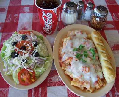 Baked Ziti with Three Cheeses Image