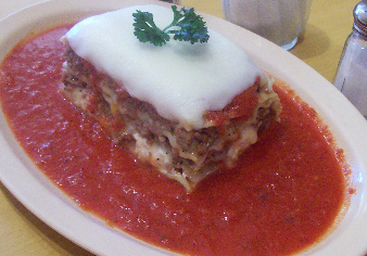 Baked Meat Lasagna Image