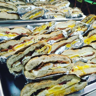 Breakfast Sandwich Platter Image