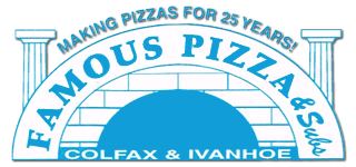 Famous Pizza & Subs logo