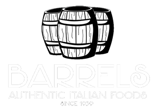 Barrels Authentic Italian Foods logo