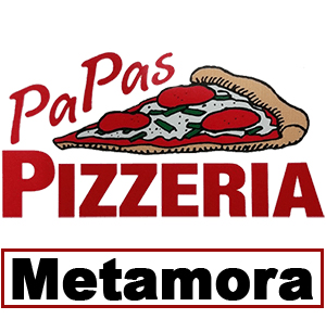 Papas Pizzeria (Metamora) logo