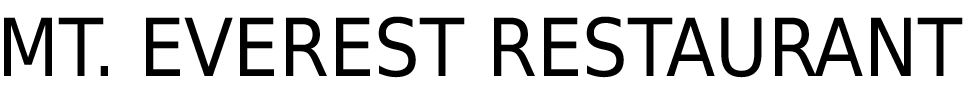 MT. EVEREST RESTAURANT logo