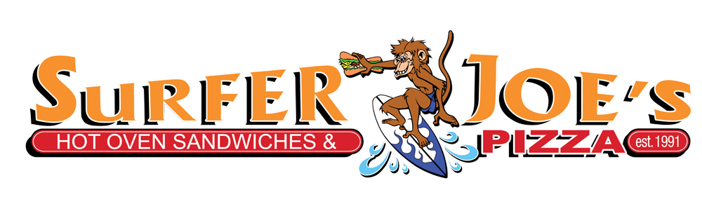 SURFER JOES PIZZA.