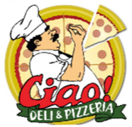 CIAO! DELI AND PIZZERIA logo