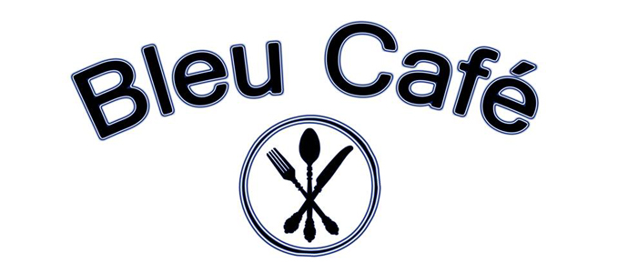 BLEU CAFE logo