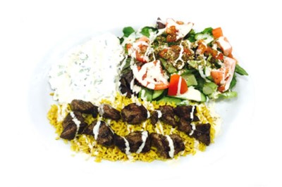 #2. Lamb Shish Kabob Platter Image
