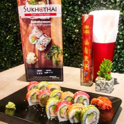 California Rainbow Roll Image