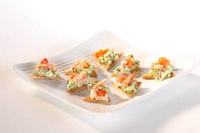 Mediterranean Salmon Crisps Image