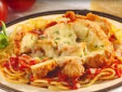 Chicken Parmigiana with Spaghetti Image