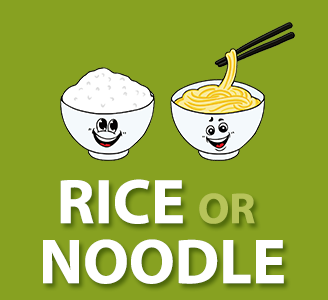 RICE OR NOODLE logo