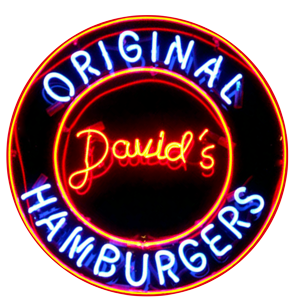David's Hamburgers & Mexican Food logo